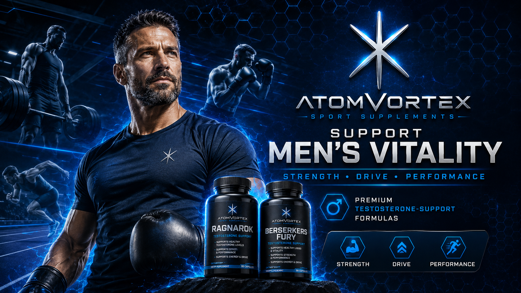 Testosterone Support for Men: Keeping Your Edge After 35 - Atom Vortex