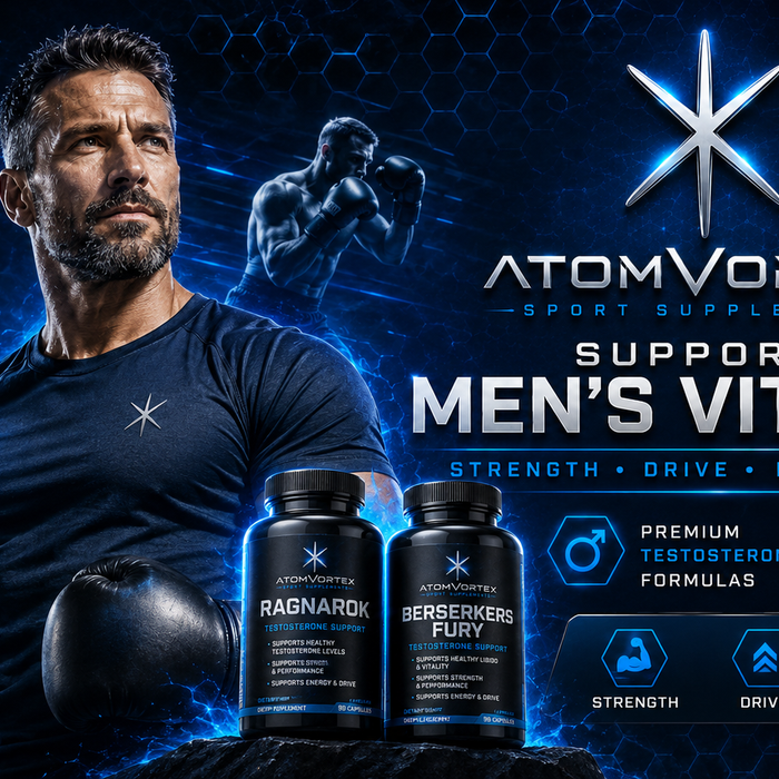 Testosterone Support for Men: Keeping Your Edge After 35 - Atom Vortex