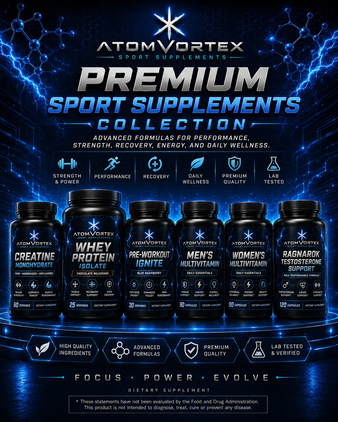 Premium Sports supplements