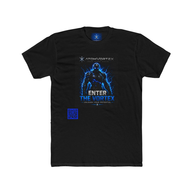Enter the Vortex Graphic Tee — Neon Sci‑Fi Gamer Shirt