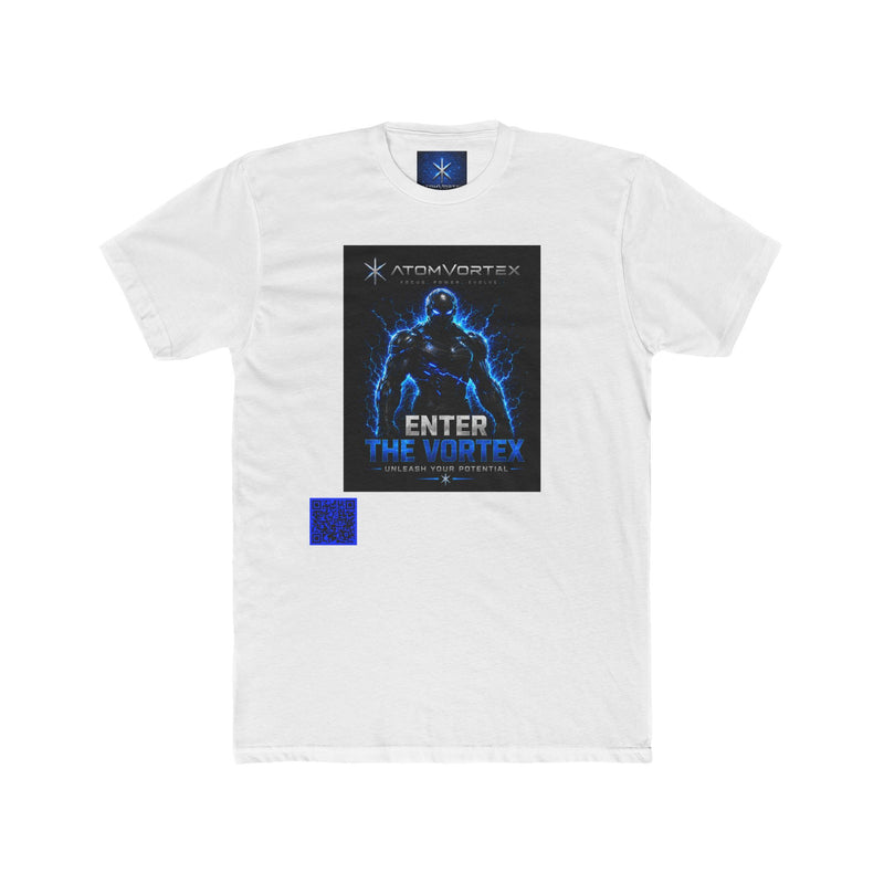 Enter the Vortex Graphic Tee — Neon Sci‑Fi Gamer Shirt