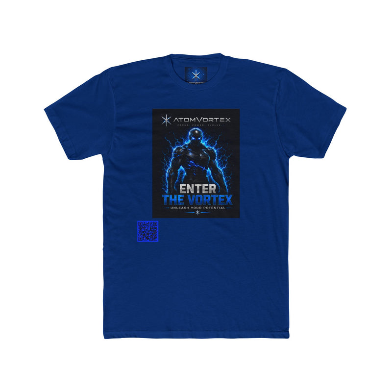 Enter the Vortex Graphic Tee — Neon Sci‑Fi Gamer Shirt