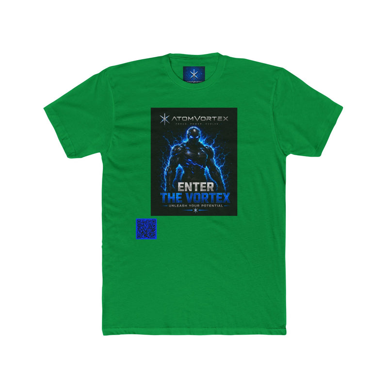 Enter the Vortex Graphic Tee — Neon Sci‑Fi Gamer Shirt