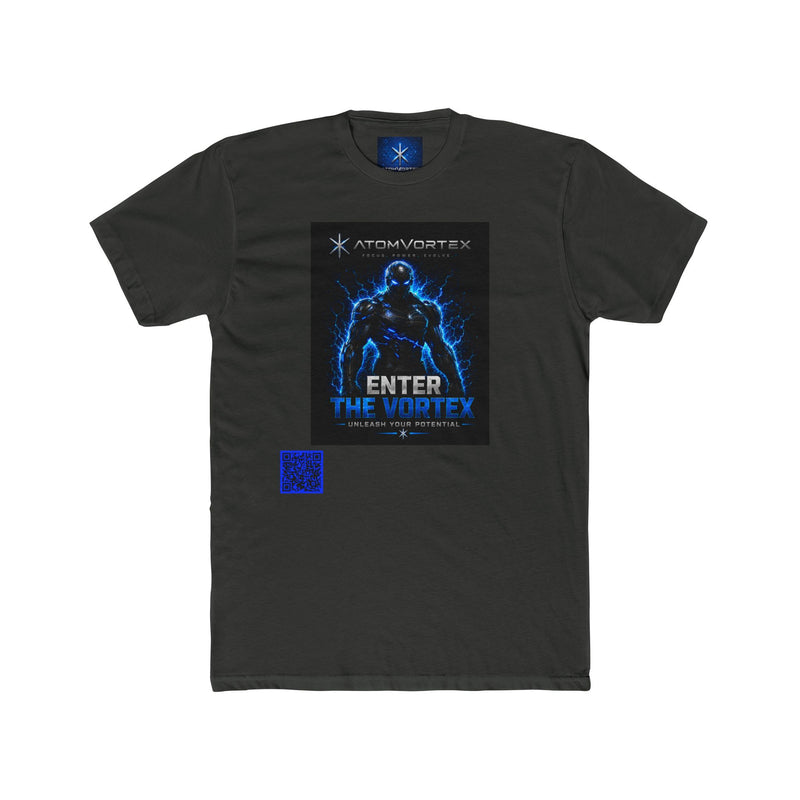 Enter the Vortex Graphic Tee — Neon Sci‑Fi Gamer Shirt