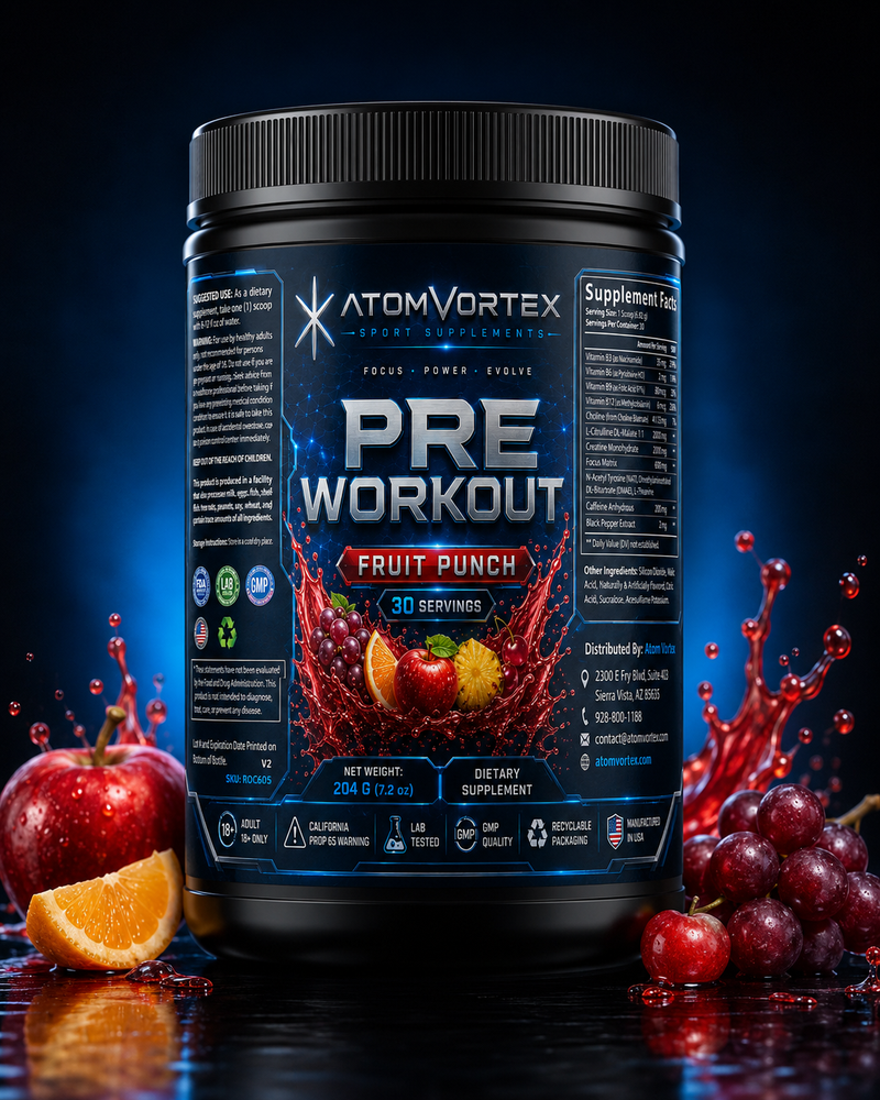 Pre Workout Fruit Punch