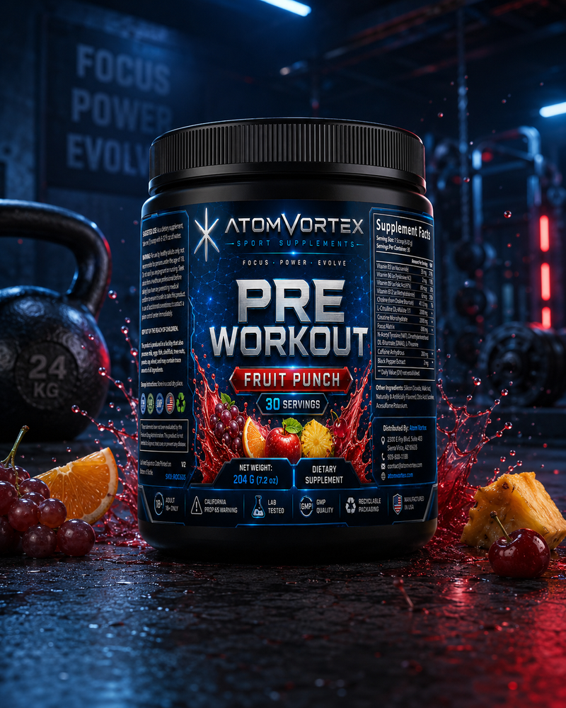 Pre Workout Fruit Punch