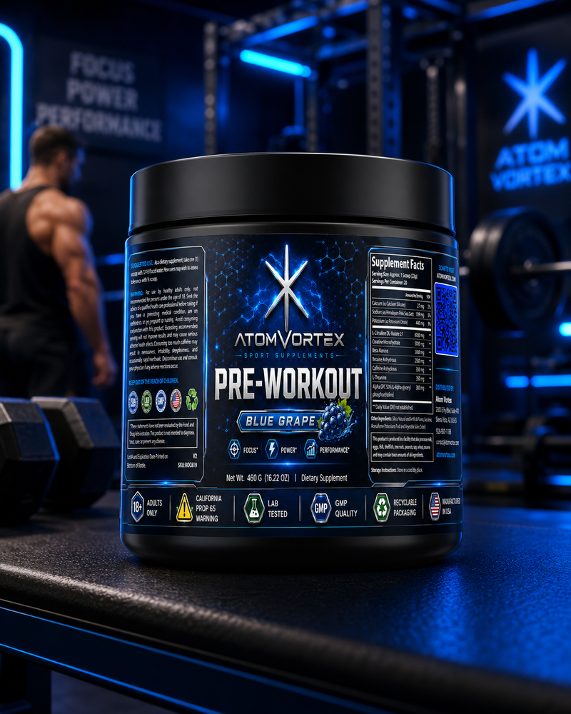 Pre-Workout Blue Grape
