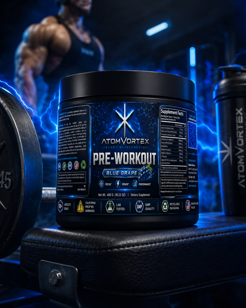 Pre-Workout Blue Grape