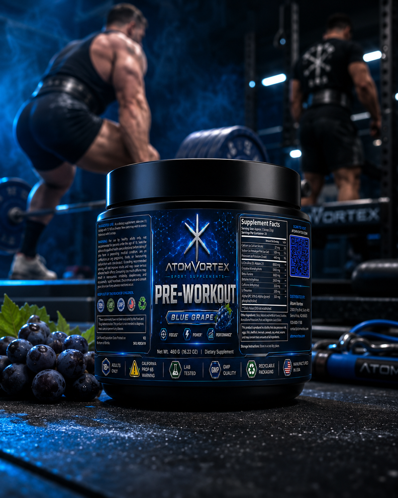 Pre-Workout Blue Grape