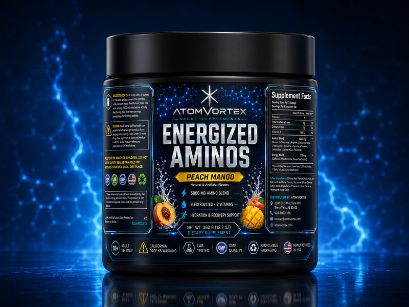 Energized Aminos — Peach Mango