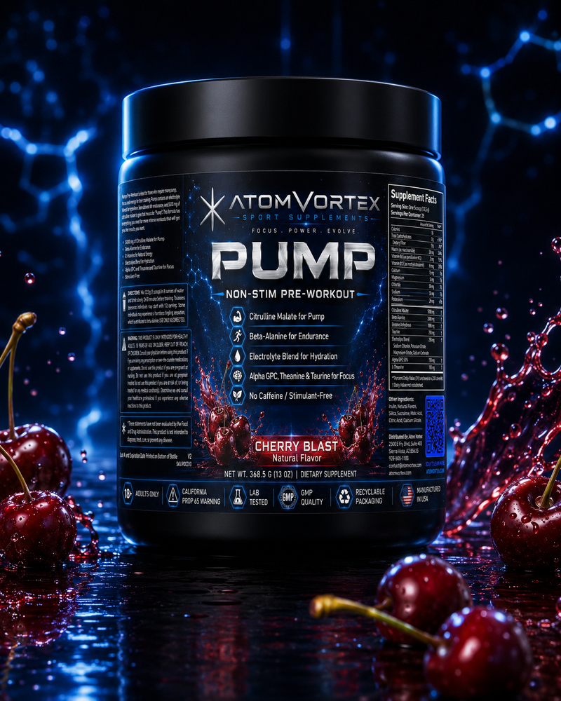 Pump Non-Stimulants Pre-Workout — Cherry Blast