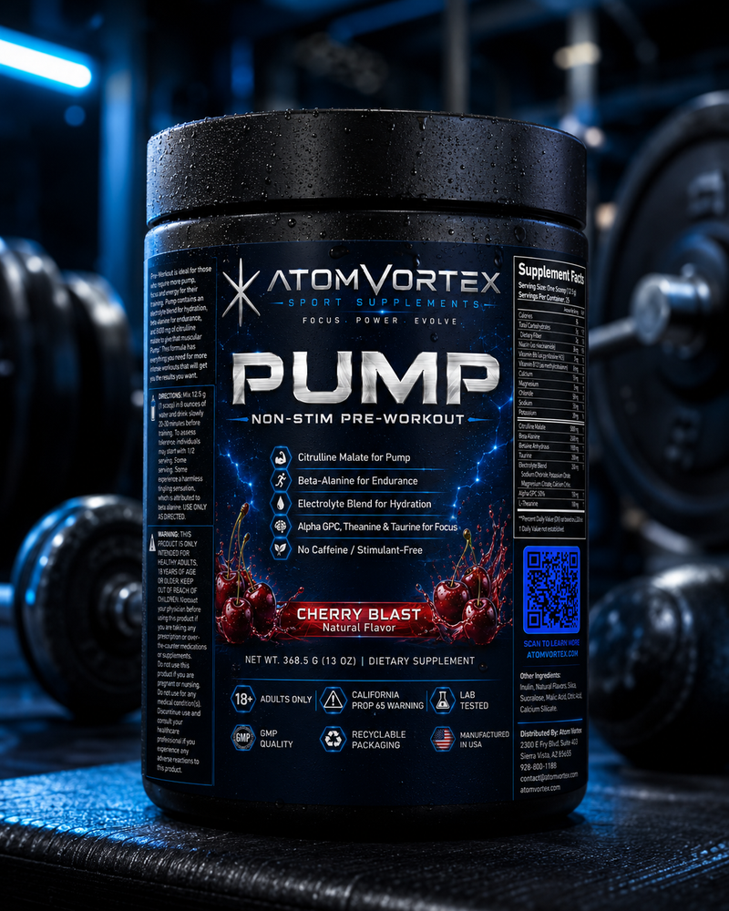 Pump Non-Stimulants Pre-Workout — Cherry Blast