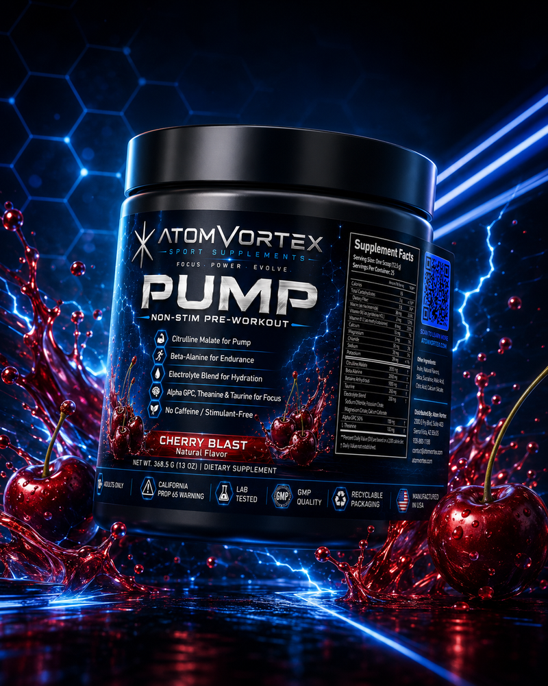 Pump Non-Stimulants Pre-Workout — Cherry Blast
