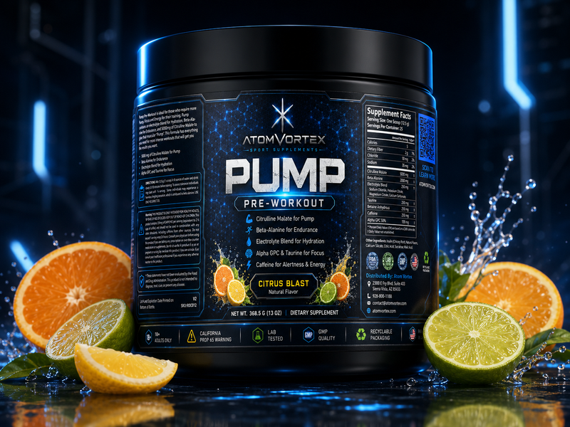 Pump Pre-Workout — Citrus Blast
