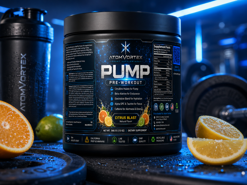 Pump Pre-Workout — Citrus Blast