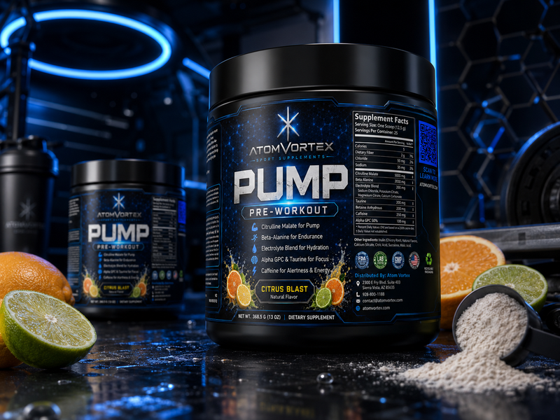 Pump Pre-Workout — Citrus Blast
