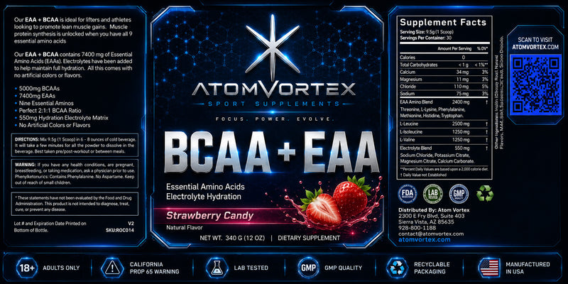 BCAA + EAA — Strawberry Candy