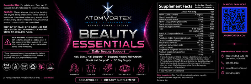 Atom Vortex Beauty Essentials
