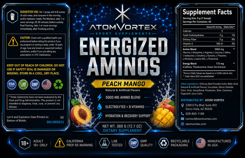 Energized Aminos — Peach Mango