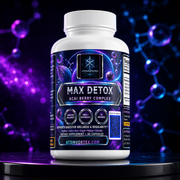 MAX DETOX ACAI BERRY COMPLEX supplement bottle, front label view
